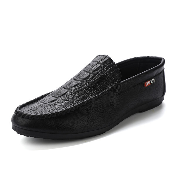 Ανδρικά μοκασίνια casual μοντέλο από οικολογικό δέρμα