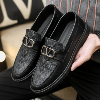 Στρογγυλεμένα ανδρικά μοκασίνια με επίπεδη σόλα πολλά μοντέλα