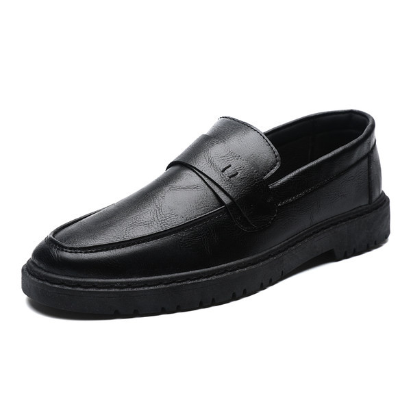 Στρογγυλεμένα ανδρικά μοκασίνια με επίπεδη σόλα πολλά μοντέλα