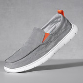 Jauna modeļa vīriešu audekla mokasīni vairākās krāsās