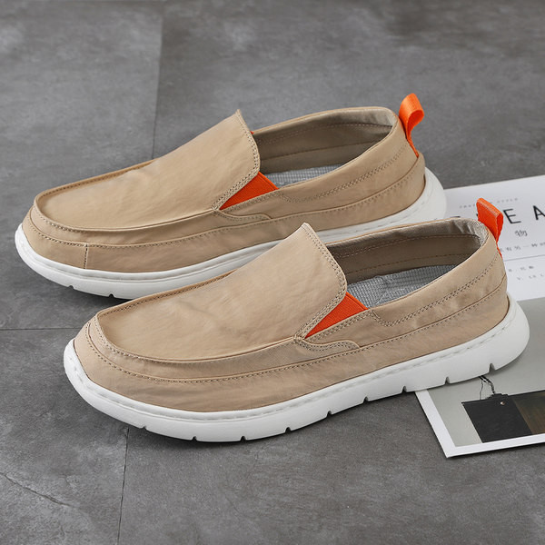 Jauna modeļa vīriešu audekla mokasīni vairākās krāsās