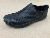 Alkalmi férfi mokaszin fekete színben