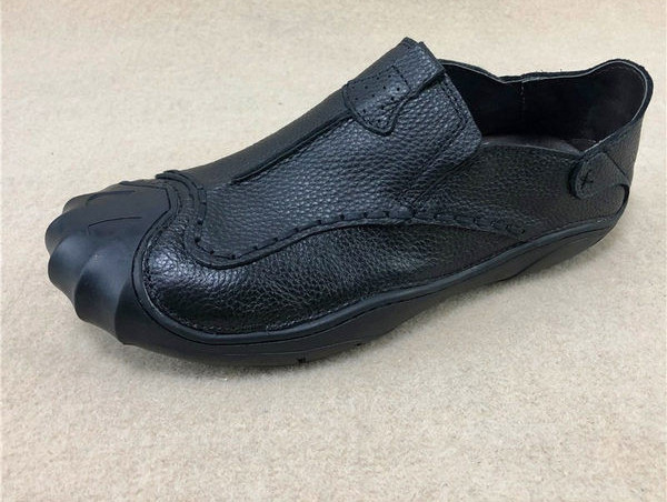 Alkalmi férfi mokaszin fekete színben