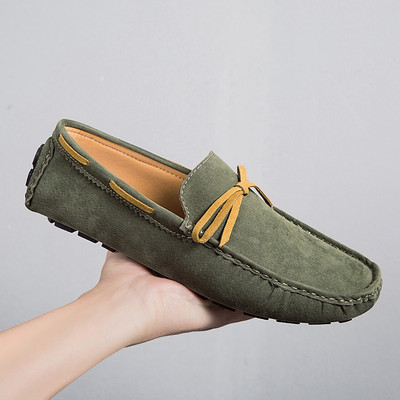 Jauna modeļa vasaras vīriešu mokasīni četrās krāsās