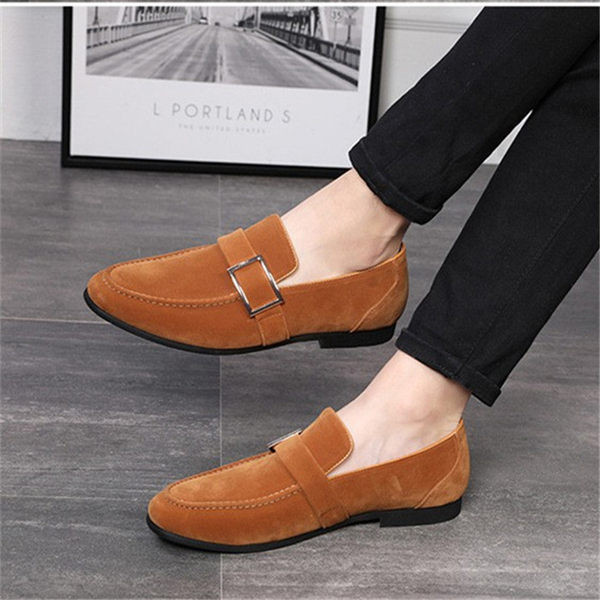 Pavasara vīriešu kurpes ar sprādzēm