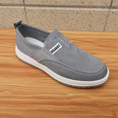 Ανδρικά Loafers Γκρι με γράμματα