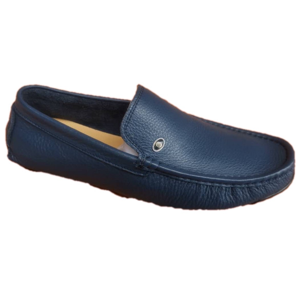 Ādas mokasīni trīs krāsās vīriešiem