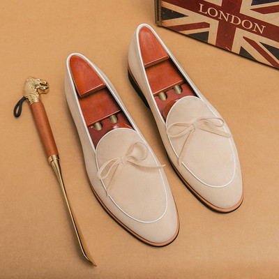 Ανδρικά loafers με κορδέλα