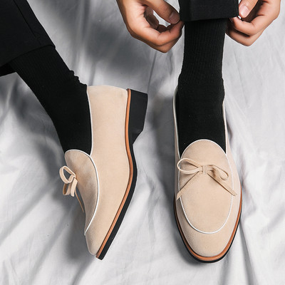 Ανδρικά loafers με κορδέλα