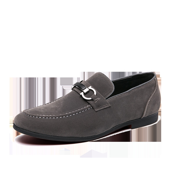 Vīriešu mokasīni trīs krāsās ar metāla elementu