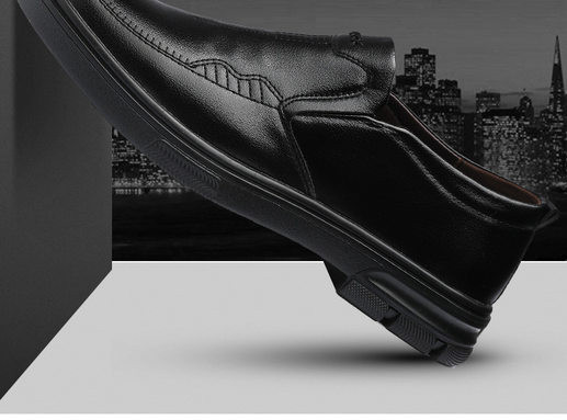 Vīriešu monohromatiski mokasīni no eko ādas