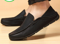 Alkalmi férfi bőr mokaszinok - két modell