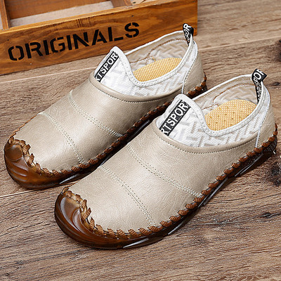 Vīriešu stilīgi eko ādas mokasīni, vairāki modeļi