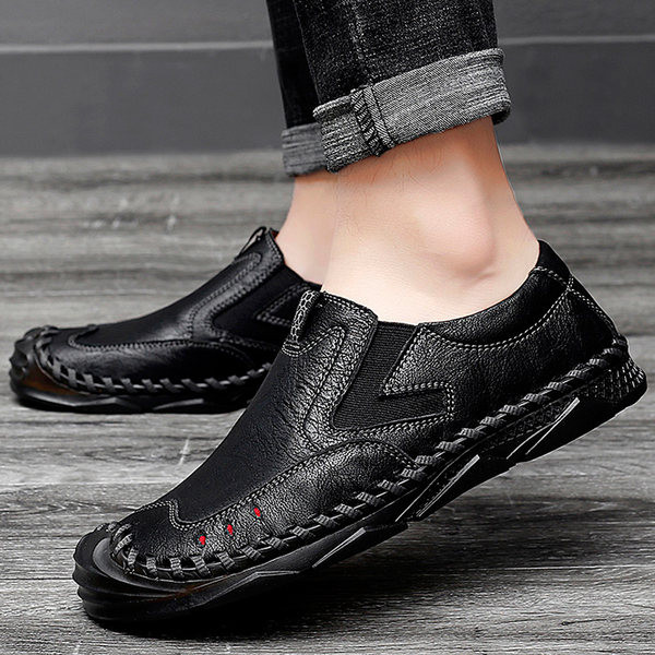 Vīriešu stilīgi eko ādas mokasīni, vairāki modeļi