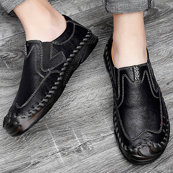 Vīriešu stilīgi eko ādas mokasīni, vairāki modeļi