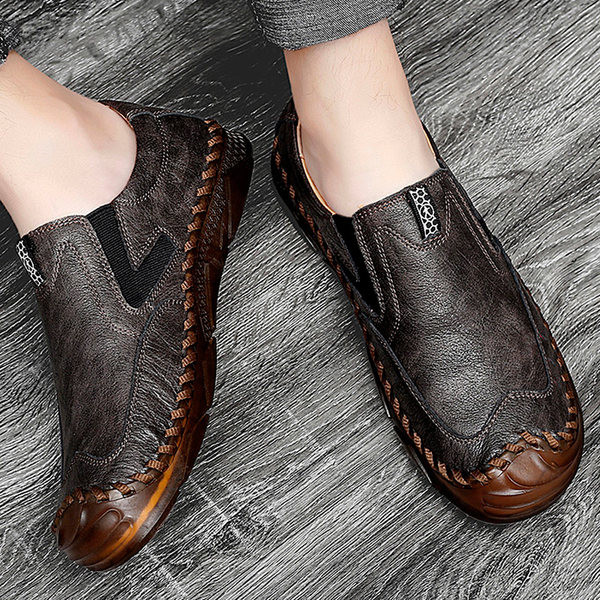 Vīriešu stilīgi eko ādas mokasīni, vairāki modeļi