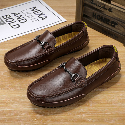 Ανδρικά casual δερμάτινα loafers