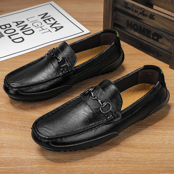 Ανδρικά casual δερμάτινα loafers