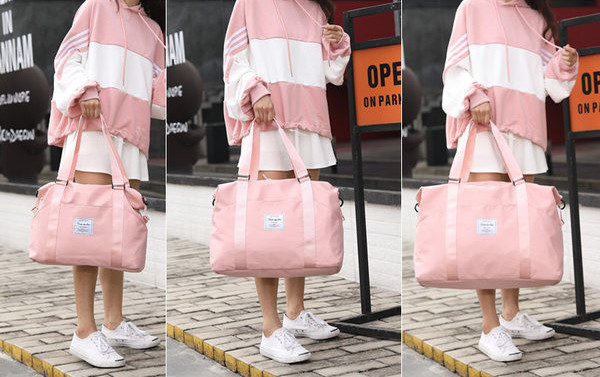 Sporta ceļojumu soma divās krāsās