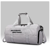 Αθλητική τσάντα σε δύο χρώματα - με επιγραφή