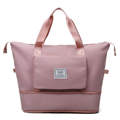 Ceļojumu soma ar rokturi un apdruku