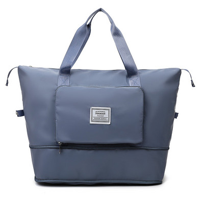 Ceļojumu soma ar rokturi un apdruku