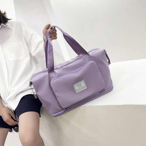 Ceļojumu soma ar rokturi un apdruku