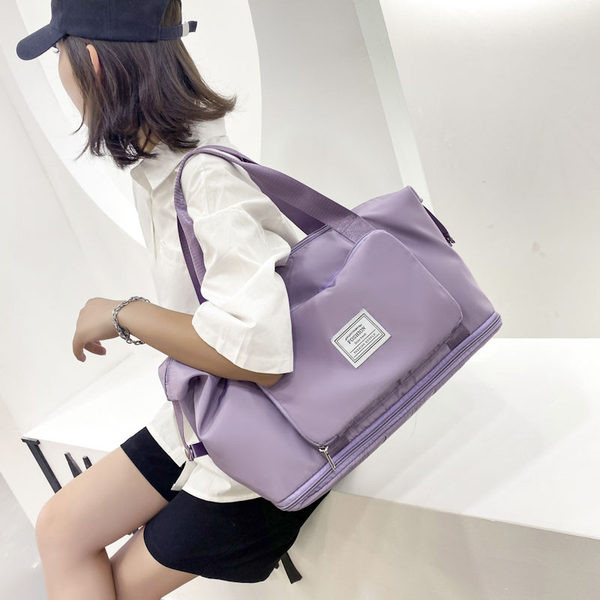 Ceļojumu soma ar rokturi un apdruku