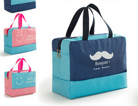 Vandeniui atsparus nešiojamas kelioninis krepšys su spauda