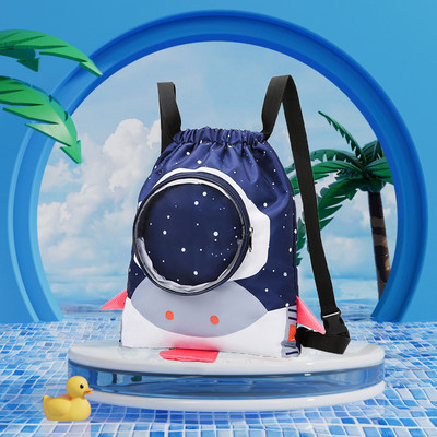 Vandeniui atsparus nešiojamas kelioninis krepšys su spauda