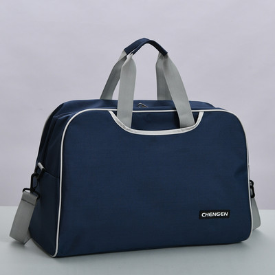 Tekstila ceļojumu soma vīriešiem un sievietēm ar garu rokturi