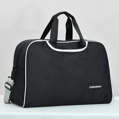 Tekstila ceļojumu soma vīriešiem un sievietēm ar garu rokturi