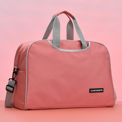 Tekstila ceļojumu soma vīriešiem un sievietēm ar garu rokturi