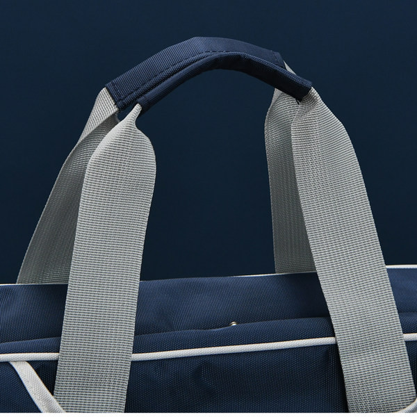 Tekstila ceļojumu soma vīriešiem un sievietēm ar garu rokturi