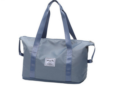 Τσάντα ταξιδιού με στάμπα και χερούλι