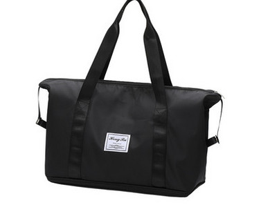 Τσάντα ταξιδιού με στάμπα και χερούλι