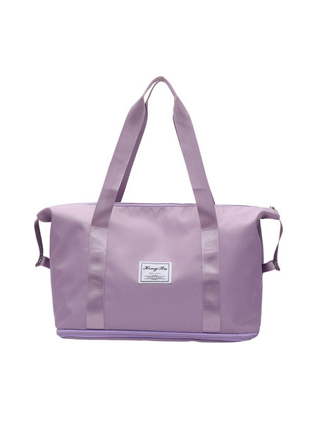 Τσάντα ταξιδιού με στάμπα και χερούλι