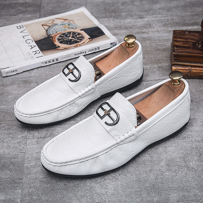 Vīriešu mokasīni no eko ādas - divās krāsās