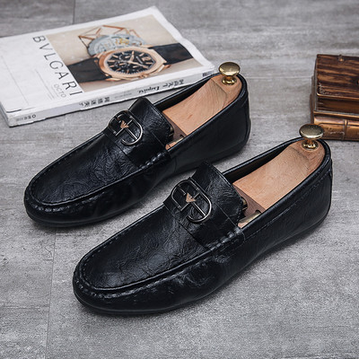 Vīriešu mokasīni no eko ādas - divās krāsās