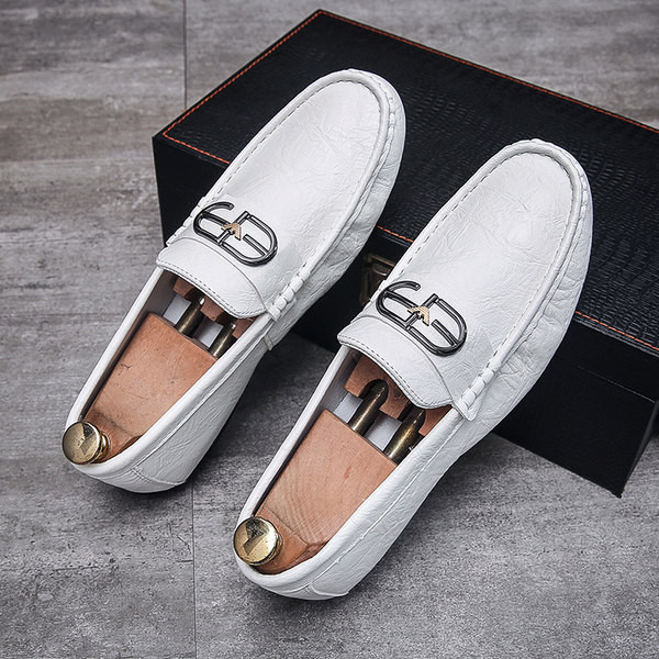 Vīriešu mokasīni no eko ādas - divās krāsās