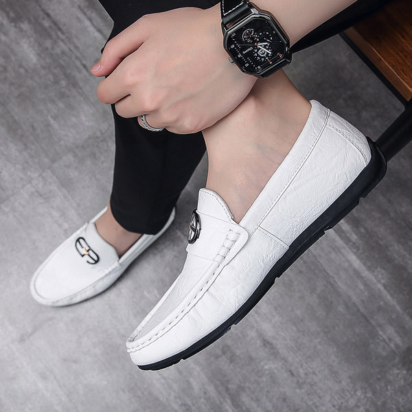 Vīriešu mokasīni no eko ādas - divās krāsās