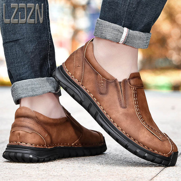 Vīriešu ikdienas mākslīgās ādas kurpes