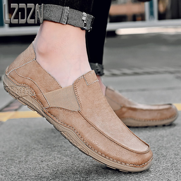 Moderne muške mokasine od eko kože