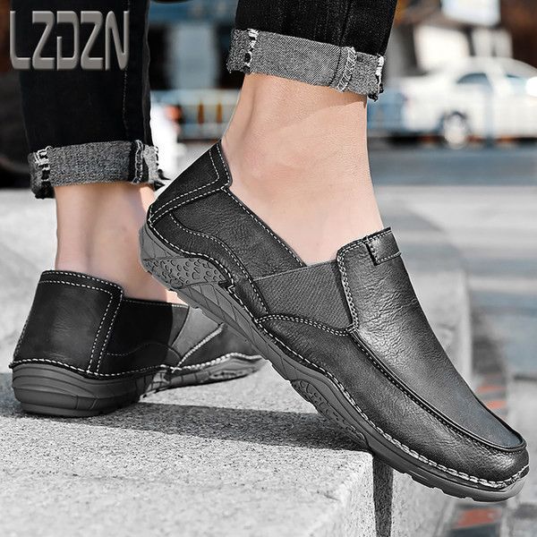 Moderne muške mokasine od eko kože