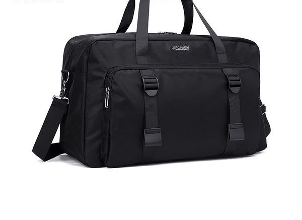 Sportiska melna plecu soma ar kabatu