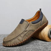 Δερμάτινα ανδρικά μοκασίνια