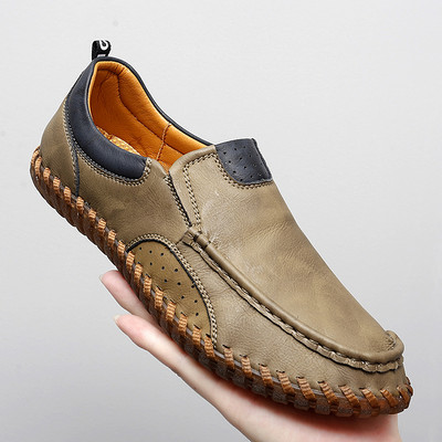 Δερμάτινα ανδρικά μοκασίνια