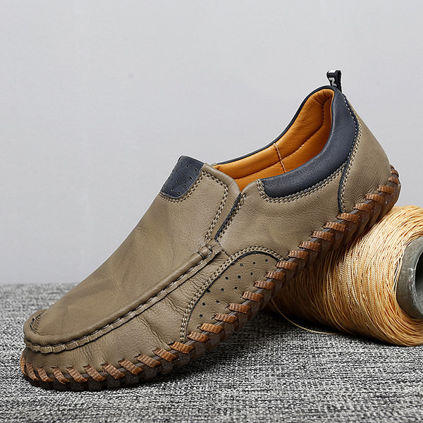 Δερμάτινα ανδρικά μοκασίνια