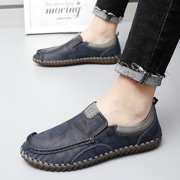 Δερμάτινα ανδρικά μοκασίνια