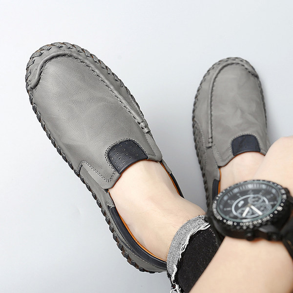 Δερμάτινα ανδρικά μοκασίνια